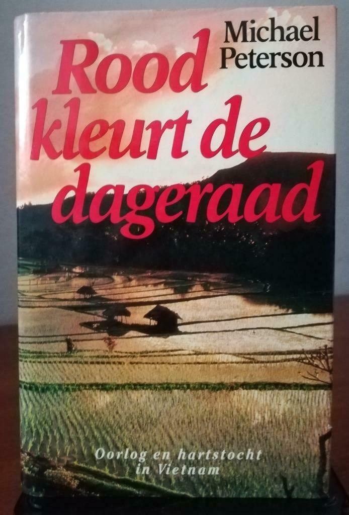 Rood kleurt de dageraad (Michael Peterson), Boeken, Gelezen, Ophalen of Verzenden, Michael Peterson, Overige onderwerpen