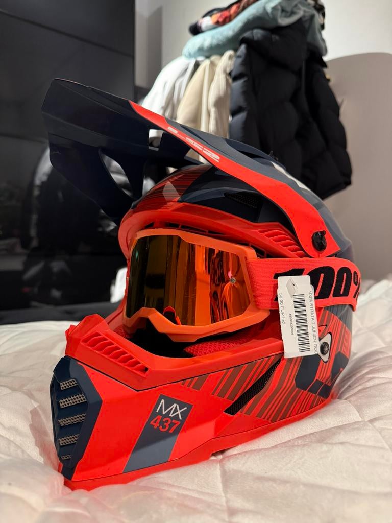 Cross helm, Enlèvement ou Envoi, Neuf, avec ticket, M