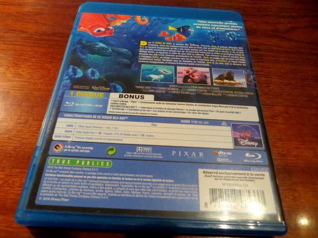 DISNEY / PIXAR - BLU-RAY - LE MONDE DE DORY, Verzenden, Overige figuren, Gebruikt, Overige typen