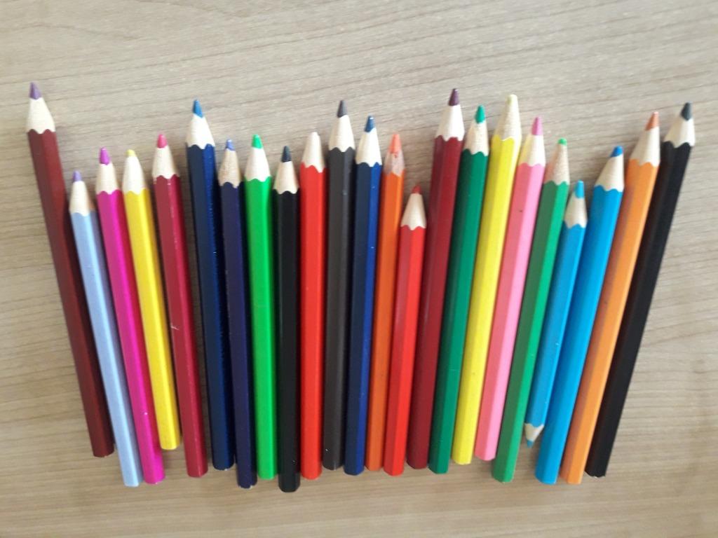 Crayons de couleur 1, Enlèvement ou Envoi, Utilisé, Crayon ou Feutre