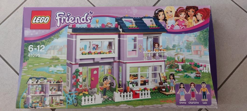 Lego Friends: Emma's huis (41095), Kinderen en Baby's, Speelgoed | Duplo en Lego, Zo goed als nieuw, Lego, Complete set, Ophalen of Verzenden