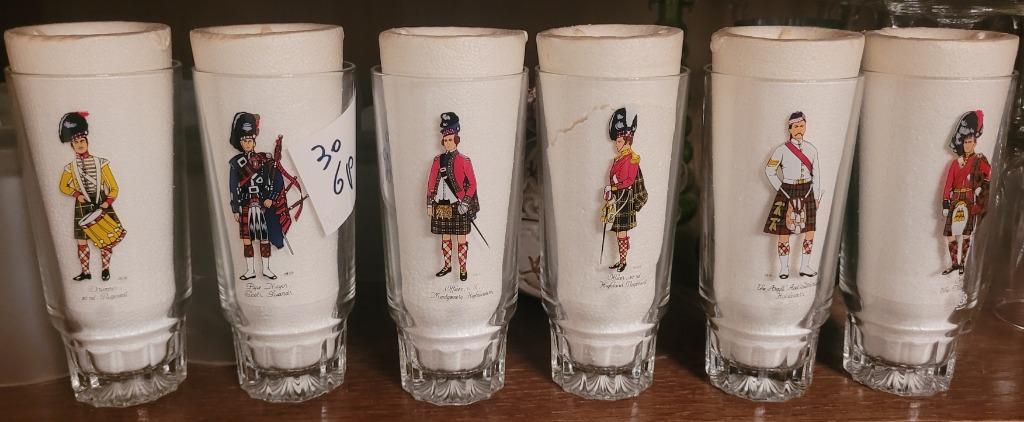 6 Whiskyglazen, Ophalen, Zo goed als nieuw, Overige typen