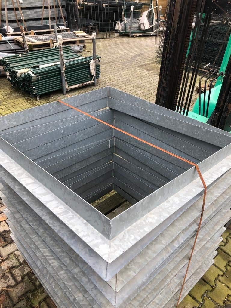 Galva putrand 115x108x10cm Nieuw, Doe-het-zelf en Bouw, Metalen, Ophalen, Nieuw