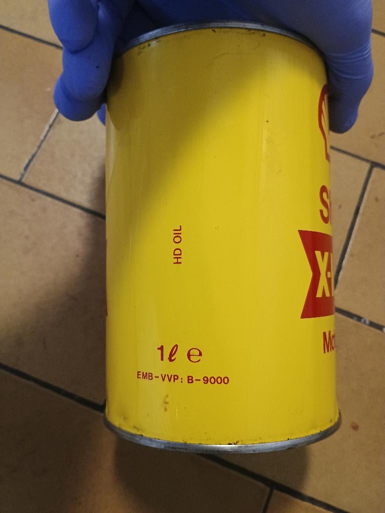 Shell x-100motor oil, Ophalen of Verzenden, Zo goed als nieuw, Overige, Overige merken