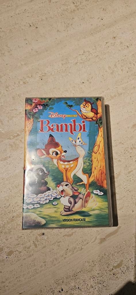 Cassette disney Bambi - version FR, Enlèvement