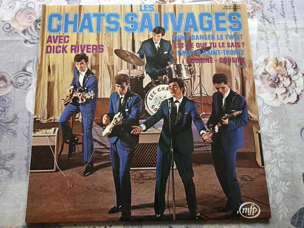 disque vinyl 33 tours Les chats sauvage, Enlèvement ou Envoi, Comme neuf