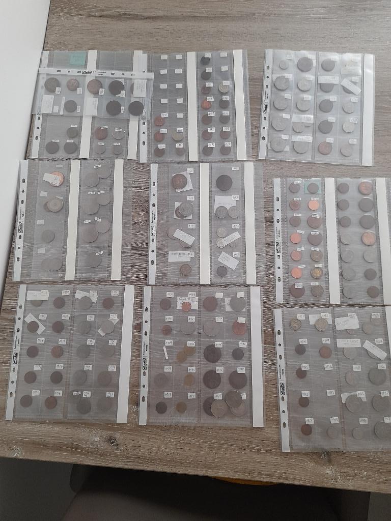 groot lot Engelse (+ kolonies) munten, 170 stuks, Ophalen of Verzenden, Overige landen, Setje