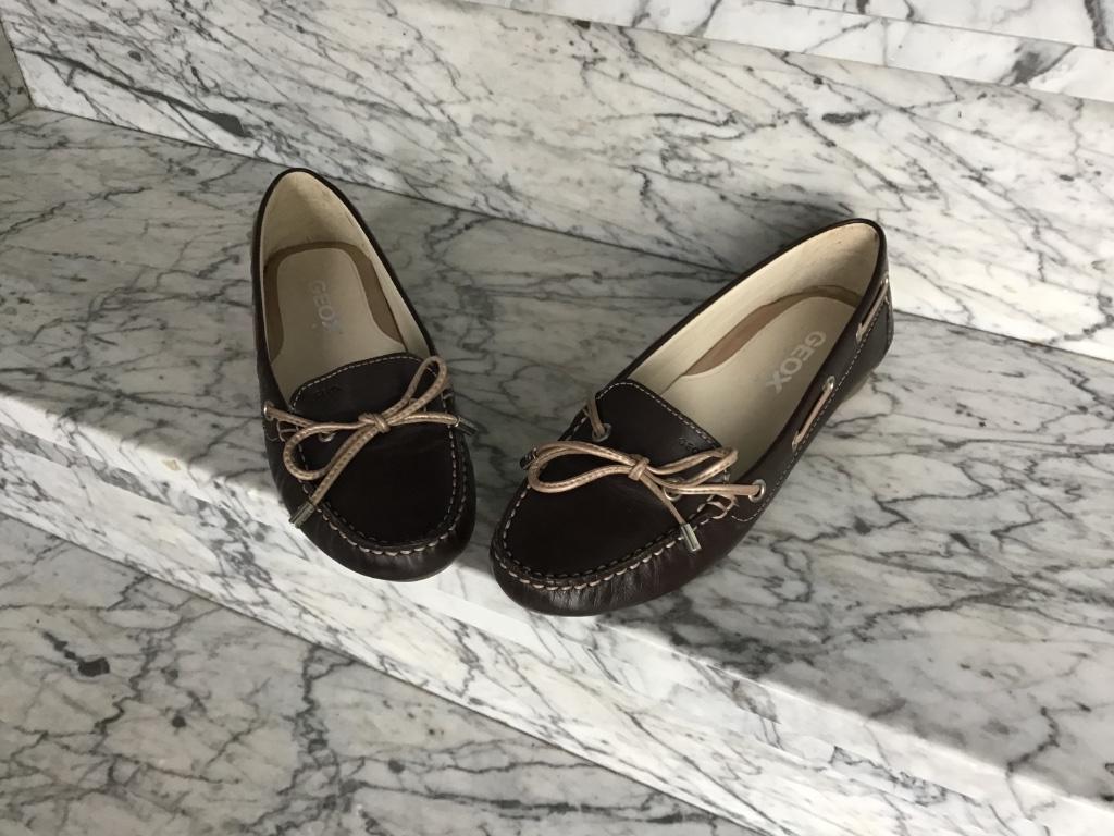 Mocassins Geox, Geox, Comme neuf, Brun, Enlèvement