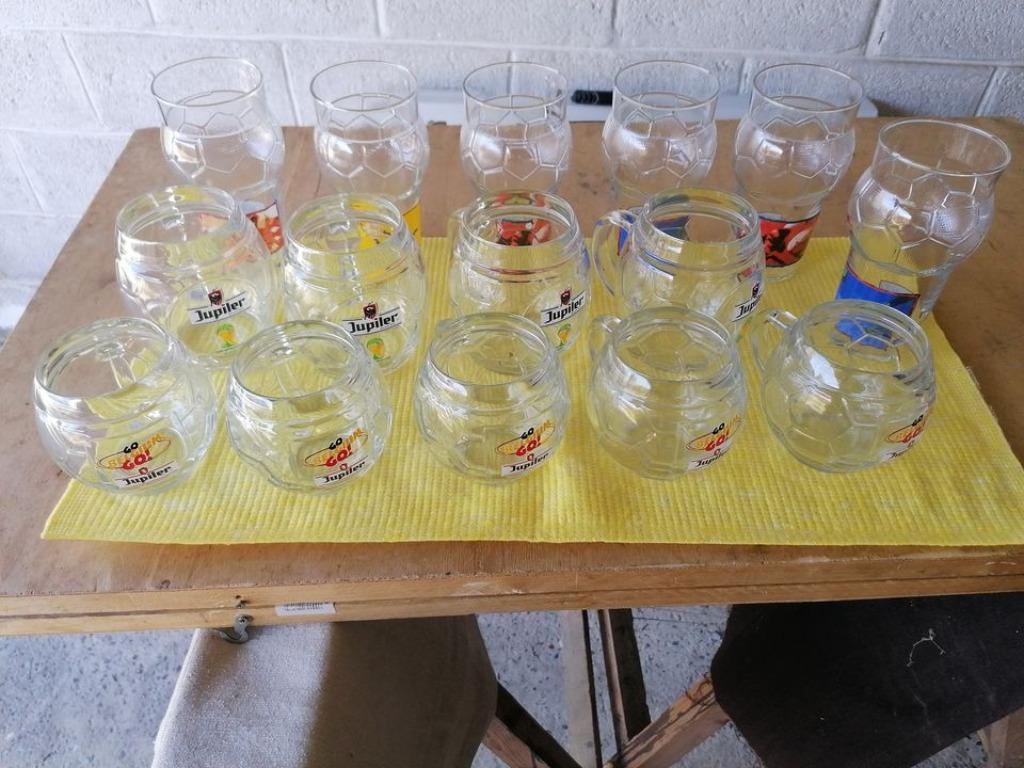 A vendre verre  collector, Collections, Verres & Petits Verres, Enlèvement, Utilisé, Verre à bière