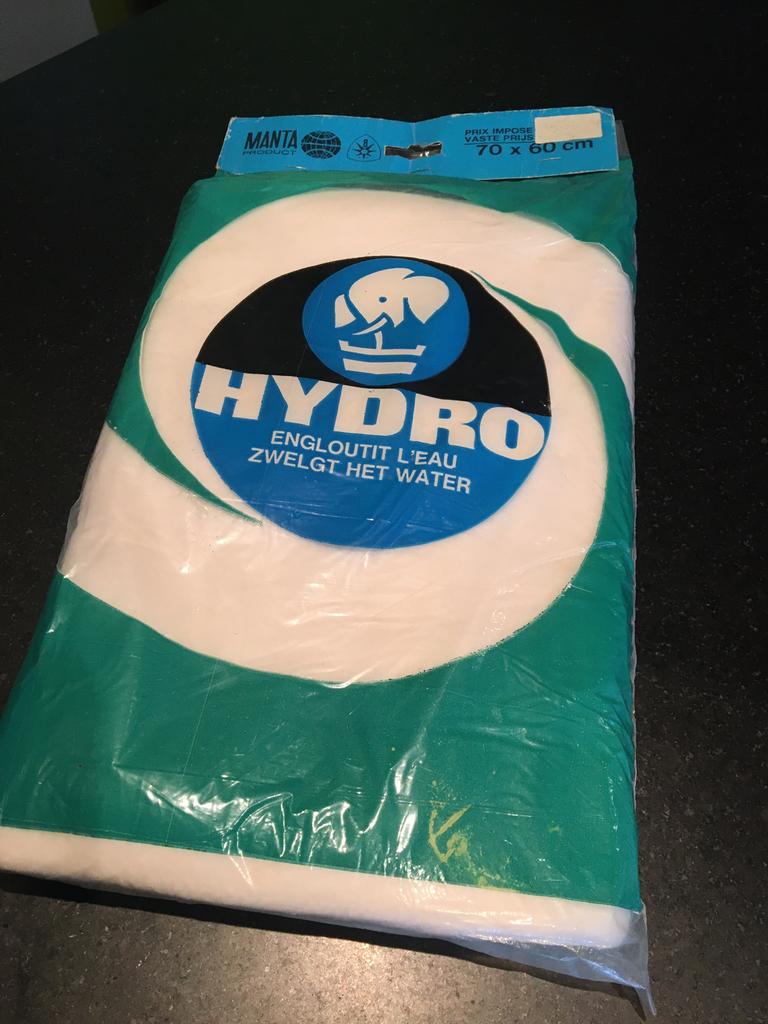 Hydro super absorberende dweil 60 x 70 nieuw, Huis en Inrichting, Schoonmaakartikelen, Ophalen of Verzenden