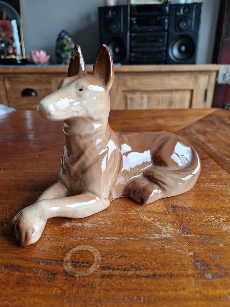 Porseleinen hond Saint Clément France jaren 50, Enlèvement ou Envoi