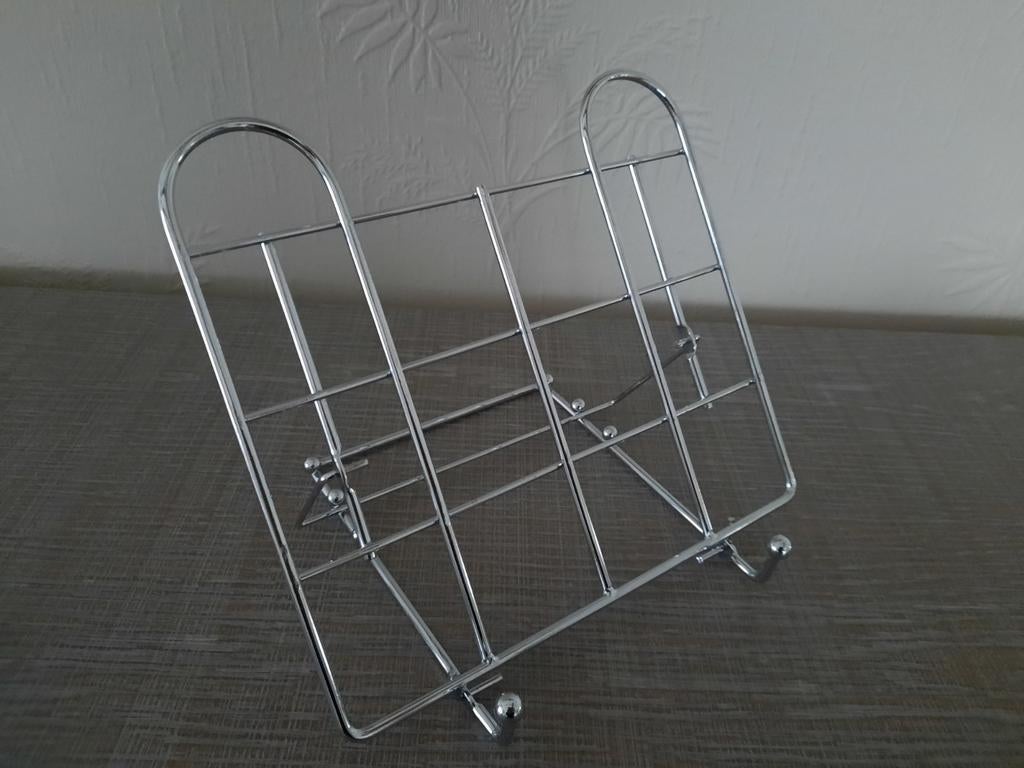 Nieuwe kookboekhouder in chroom, Ophalen of Verzenden, Nieuw