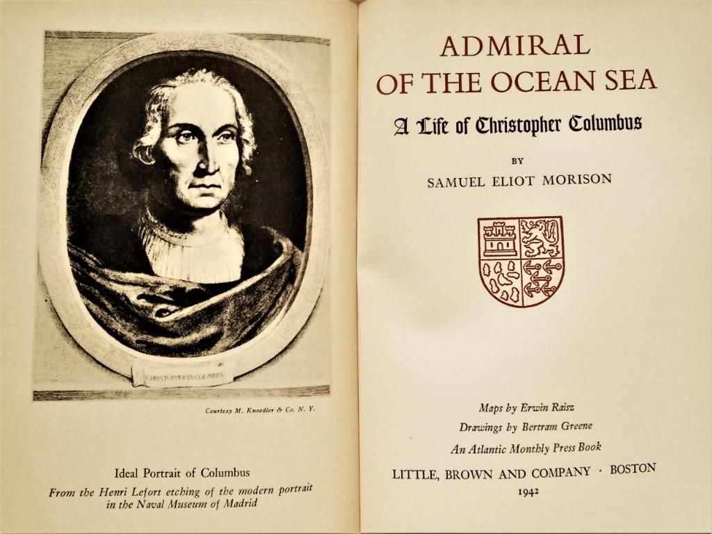 Christopher Columbus: Admiral of the Ocean Sea - 1942 - 1dr, Gelezen, Overige gebieden, Ophalen of Verzenden, Samuel Eliot Morison