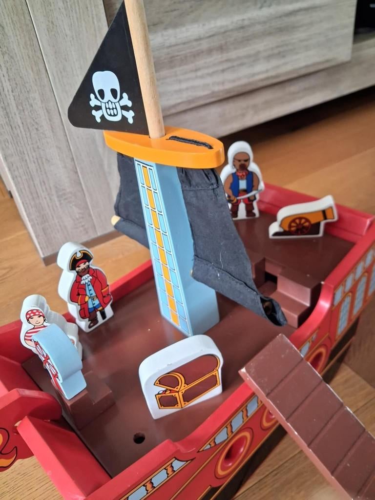 houten piratenboot, Ophalen of Verzenden, Overige typen