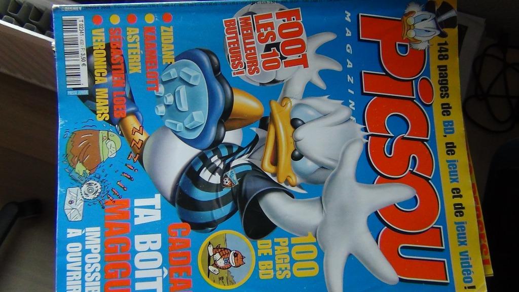 BD oncle picsou, Plusieurs BD, Enlèvement, Comme neuf