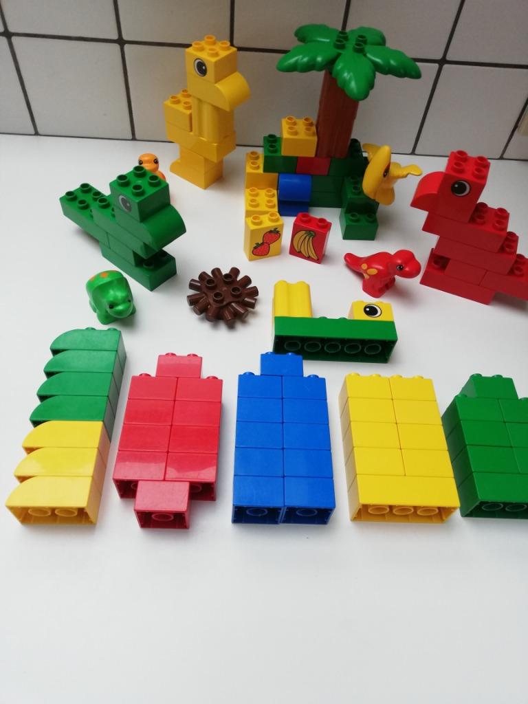 duplo 1781 dino babys met mama, Kinderen en Baby's, Ophalen of Verzenden, Gebruikt, Complete set, Duplo