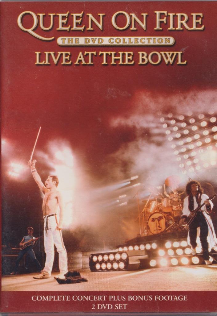 Queen – Queen on fire – Live at the bowl – 2 DVD’s, Alle leeftijden, Ophalen of Verzenden, Gebruikt