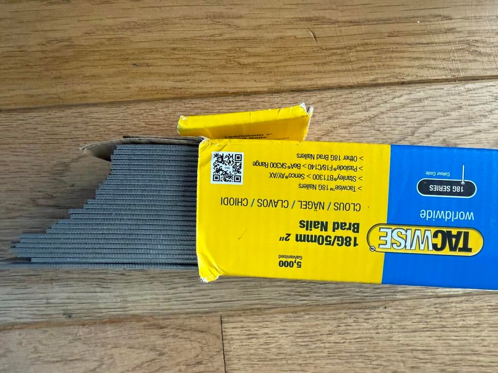 Tacwise minibrad 18G - Nagel voor tacker - 30 mm, Ophalen, Nieuw