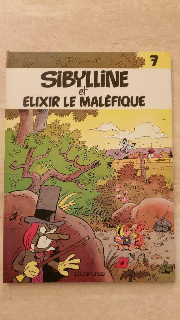 SIBYLLINE et ELIXIR LE MALEFIQUE (Album 7), Livres, BD, Une BD, R.Macherot, Enlèvement, Utilisé
