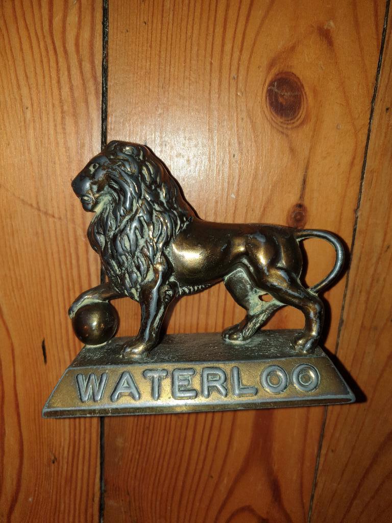 Leeuw van Waterloo verkoperd beeld, Ophalen of Verzenden, Koper