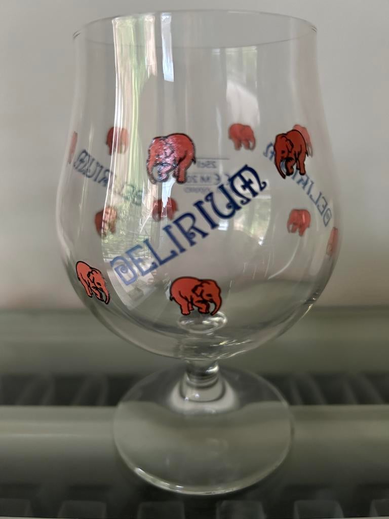 Bierglazen Delirium 25cl, Verzamelen, Biermerken, Ophalen, Zo goed als nieuw