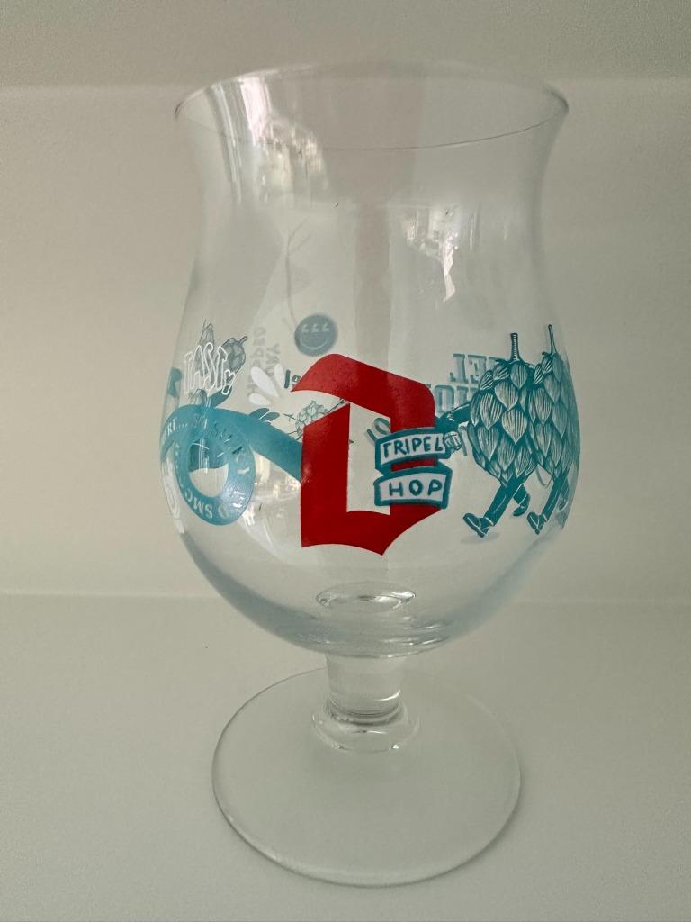 DUVEL glas TRIPEL HOP CASHMERE - Nieuw en ongebruikt!, Ophalen of Verzenden, Nieuw, Bierglas