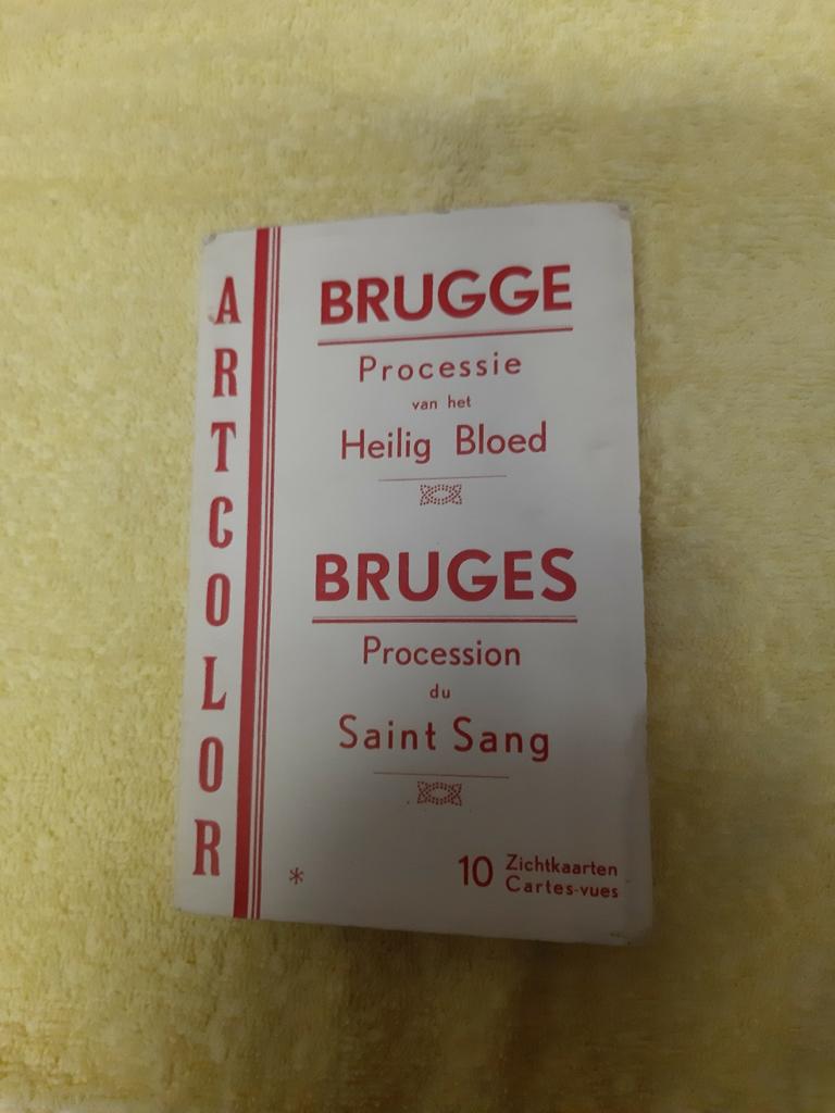 BRUGGE heilige bloedprocessie oude postkaarten, Verzamelen, Postkaarten | België, Ophalen