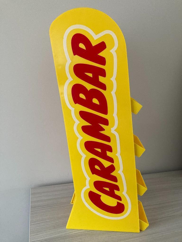 Présentoir publicitaire Carambar, Collections, Enlèvement ou Envoi, Utilisé, Panneau publicitaire