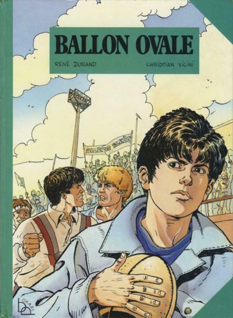 Ballon ovale, Première édition, Une BD, Enlèvement ou Envoi, Utilisé