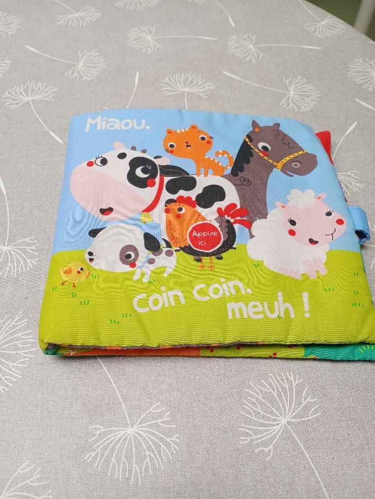 Livre tissu avec sons, Enfants & Bébés, Enlèvement ou Envoi