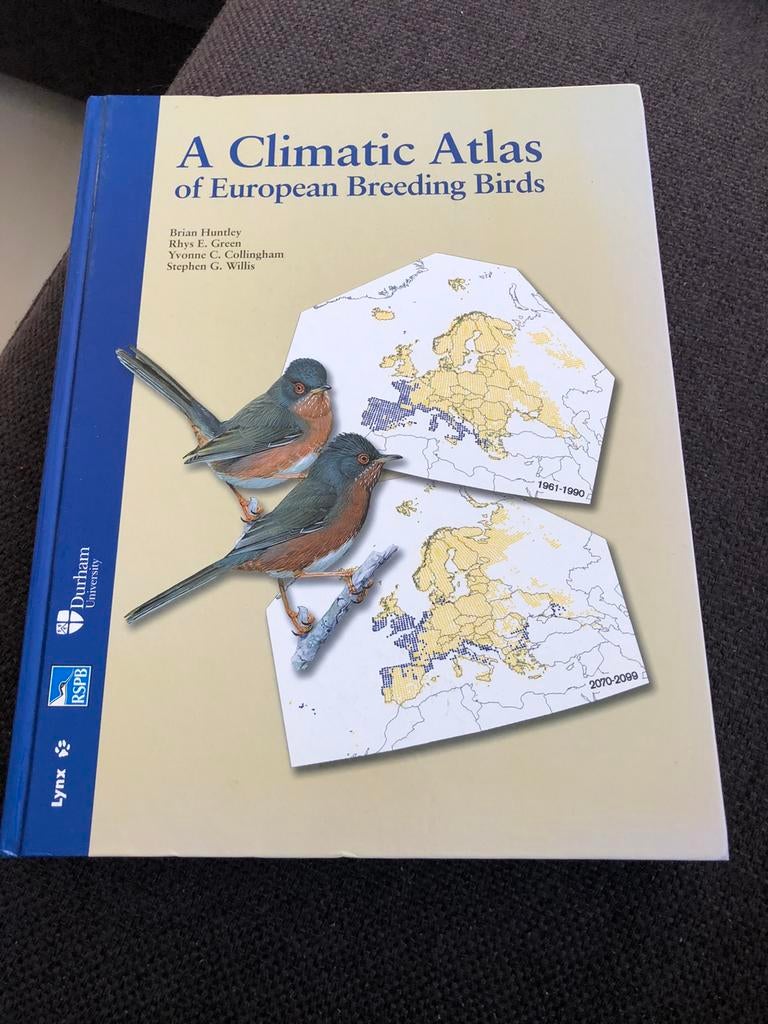 Un Atlas climatique des oiseaux nicheurs européens - Lynx, Enlèvement ou Envoi, Comme neuf, Brian Huntley, Oiseaux