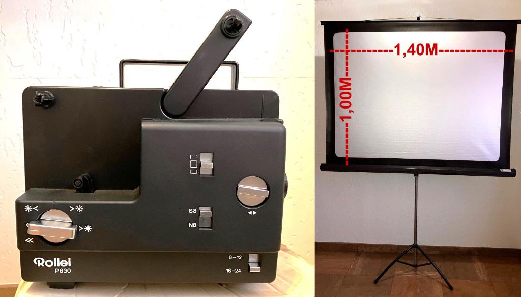 Film projector en scherm, Verzamelen, Ophalen, Projector