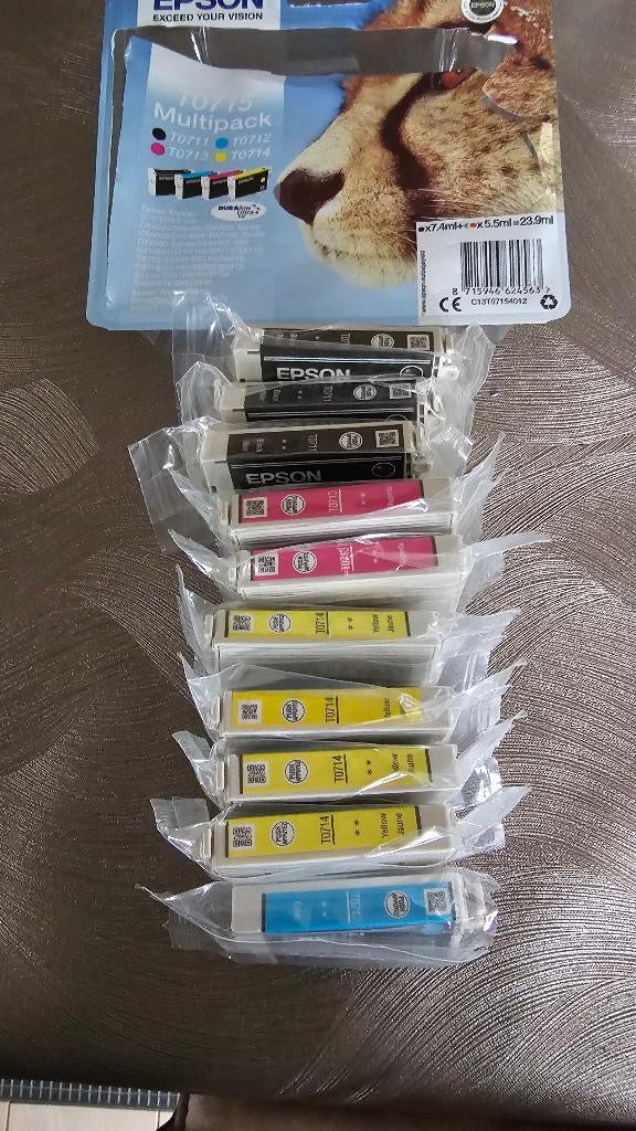 inktpatronen epson, Computers en Software, Printerbenodigdheden, Ophalen, Nieuw, Cartridge, Epson