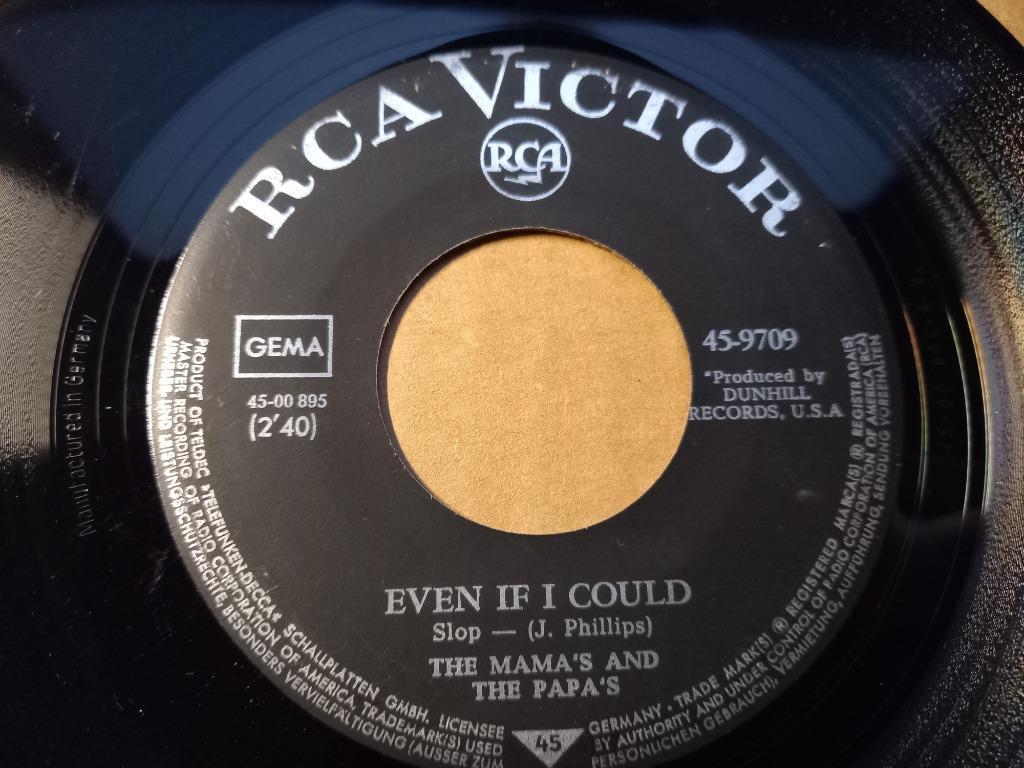 The Mamas & The Papas ‎–I Saw Her Again / Even If I Could '7, Cd's en Dvd's, 7 inch, Single, Ophalen of Verzenden, Zo goed als nieuw
