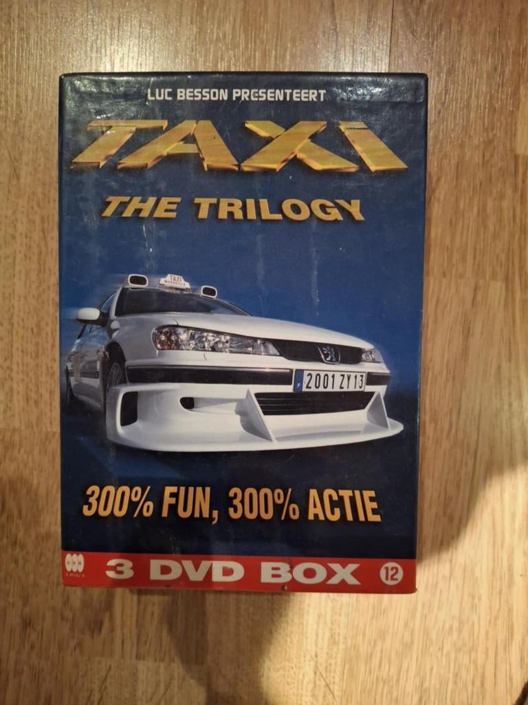 DVD BOX TAXI: THE TRILOGY, Enlèvement, Comme neuf