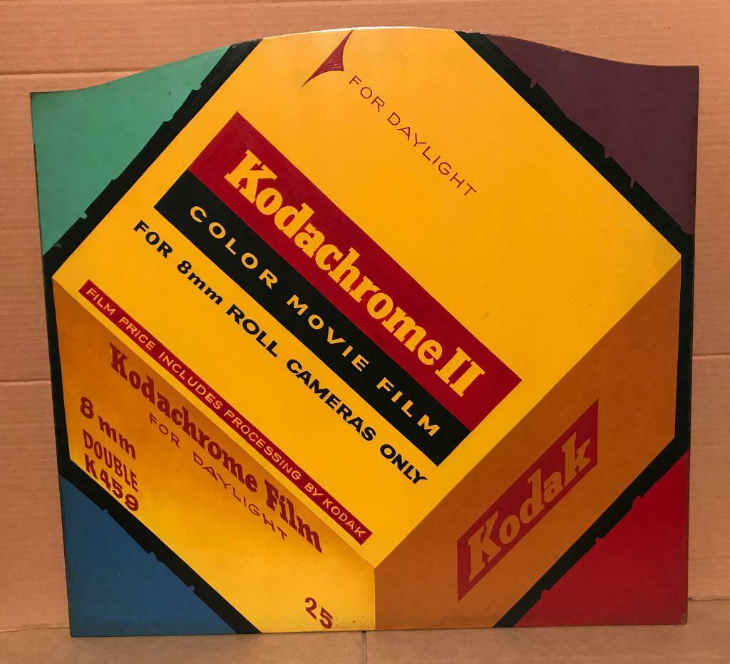 Panneau en verre peint KODAK, Collections, Marques & Objets publicitaires, Enlèvement ou Envoi