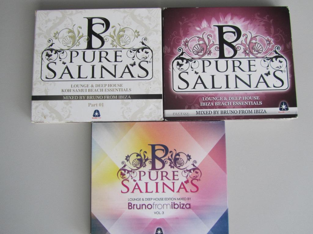 3 CD DOUBLES PURE SALINAS (volumes 1-2-3), CD & DVD, CD | Dance & House, Enlèvement ou Envoi, Utilisé, Musique d'ambiance ou Lounge