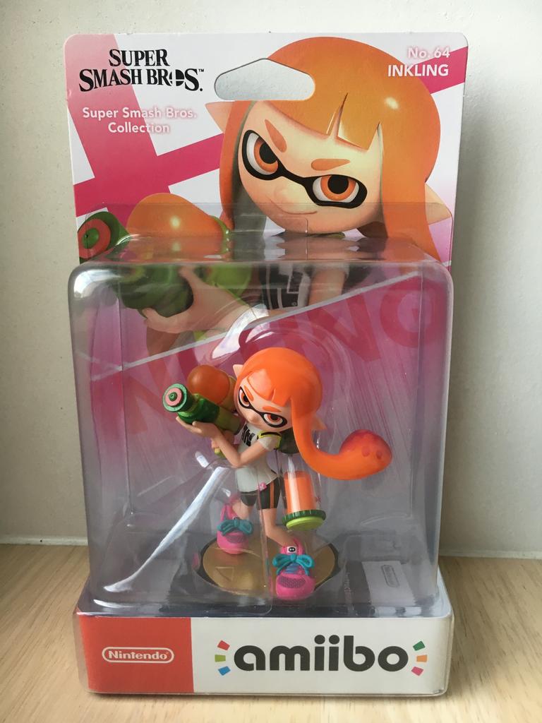 Amiibo Inkling N.64 (Super Smash Bros), Ophalen of Verzenden, Nieuw