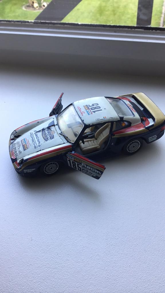 modelauto’s Porche 959 schaal 1/24, Ophalen of Verzenden, Gebruikt