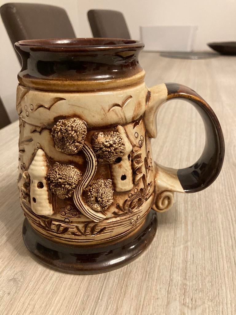 Russische kruik kan bierpot Kaliningrad kruik, Antiek en Kunst, Ophalen of Verzenden