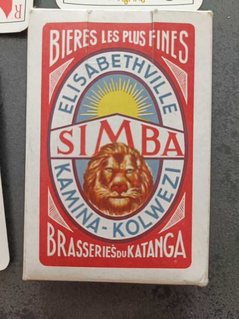 jeu de cartes SIMBA, Verzamelen, Biermerken, Ophalen, Zo goed als nieuw, Overige typen