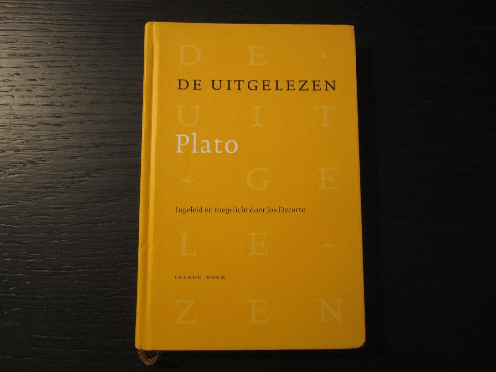 De uitgelezen Plato   -Jos Decorte-, Ophalen of Verzenden