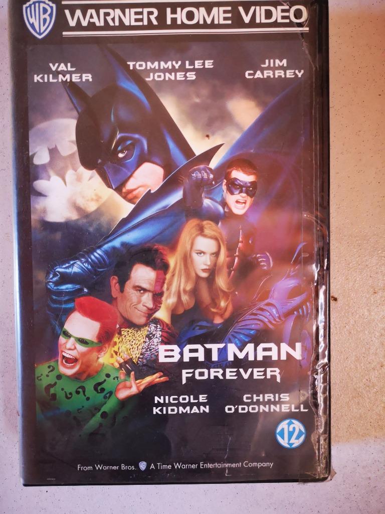 Videocassette batman forever, Ophalen of Verzenden, Gebruikt