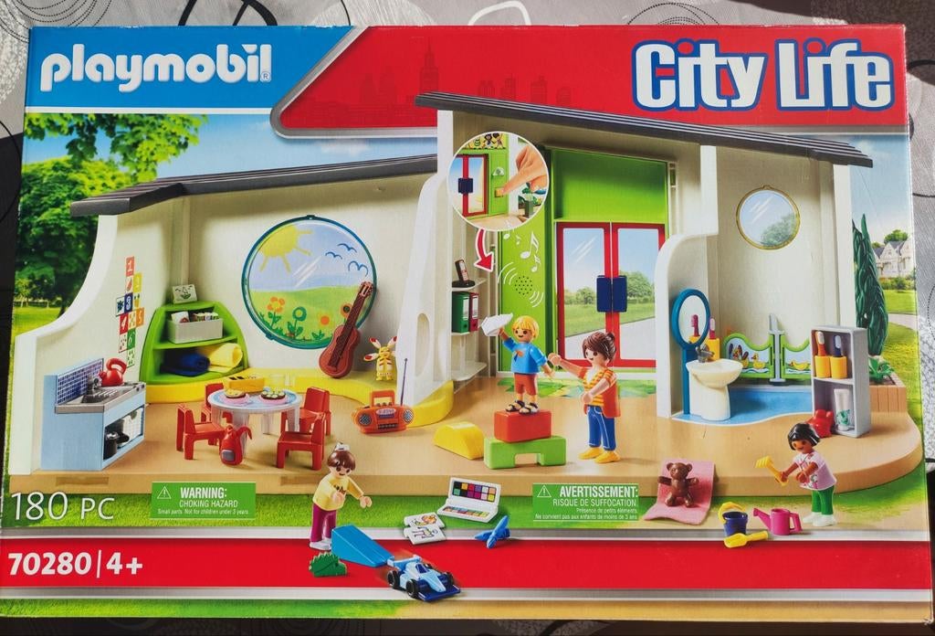 Playmobil City Life Crèche 70280, Enlèvement, Comme neuf, Ensemble complet
