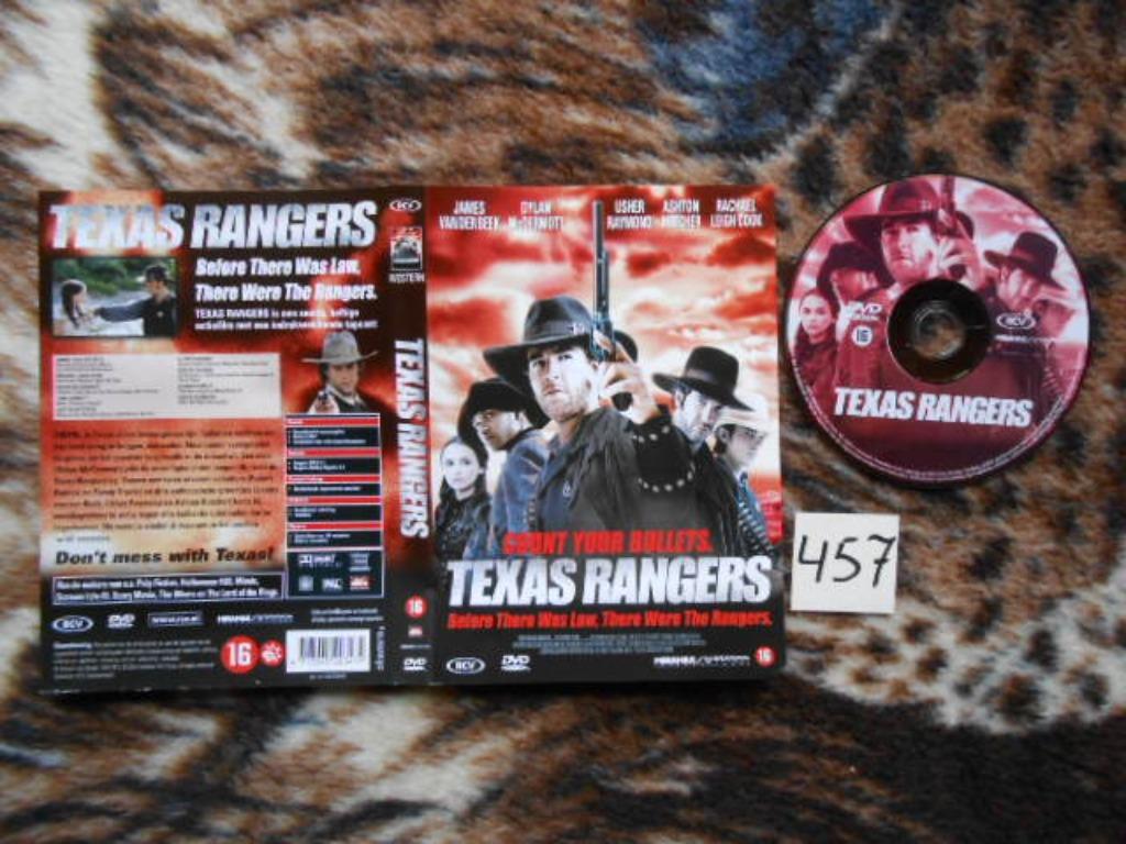 DVD film speelfilm Texas Rangers met James Vanderbeek, Vanaf 16 jaar, Ophalen of Verzenden, Gebruikt, Actie