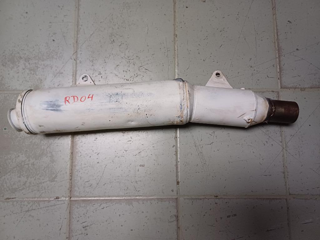 honda africa twin 750 rd04 uitlaat demper, Motoren, Ophalen of Verzenden, Gebruikt