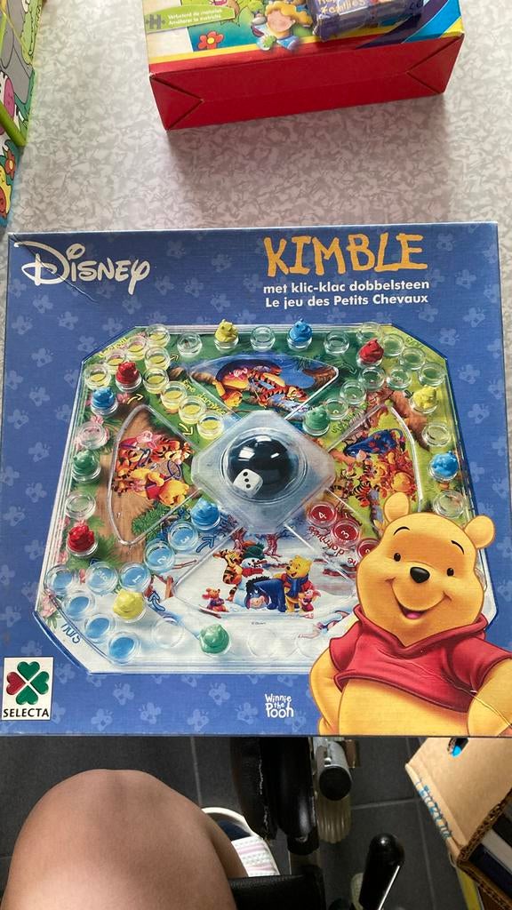 Spel kimble winnie the pooh, Hobby en Vrije tijd, Ophalen of Verzenden, Zo goed als nieuw