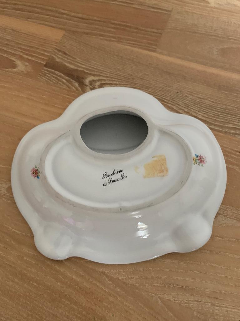 Cendrier sympathique en porcelaine de Bruxelles, Enlèvement ou Envoi