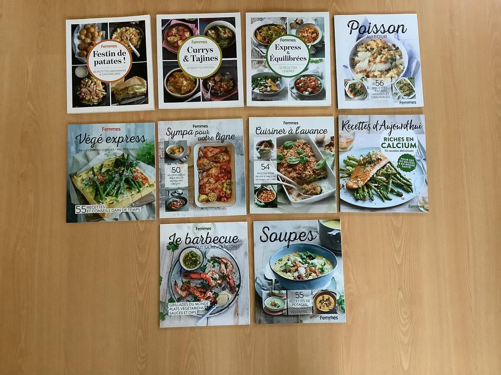 Livres de cuisine Femme d’aujourd’hui - NEUF, Ophalen of Verzenden, Nieuw