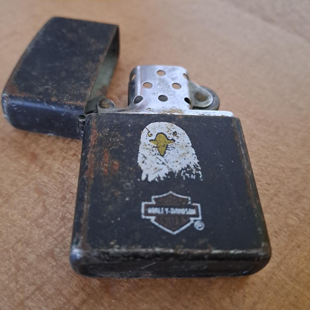 Briquet vintage Z-16 Harley Davidson, Verzamelen, Ophalen of Verzenden